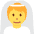 Person With Veil Emoji from Twemoji Set