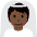 Person With Veil Dark Skin Tone Emoji from Twemoji Set
