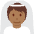 Person With Veil Medium Dark Skin Tone Emoji from Twemoji Set