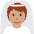Person With Veil Medium Skin Tone Emoji from Twemoji Set