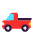 Pickup Truck Flat Emoji from Fluent Emoji Flat Set