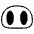 Pig Nose Emoji from EmojiTwo Black Set