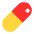 Pill Flat Emoji from Fluent Emoji Flat Set