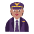 Pilot Flat Medium Emoji from Fluent Emoji Flat Set