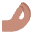 Pinched Fingers Flat Medium Emoji from Fluent Emoji Flat Set