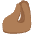 Pinched Fingers Medium Dark Skin Tone Emoji from Twemoji Set