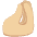 Pinched Fingers Medium Light Skin Tone Emoji from Twemoji Set