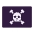 Pirate Flag Flat Emoji from Fluent Emoji Flat Set