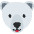 Polar Bear Emoji from Twemoji Set