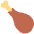 Poultry Leg Emoji from Twemoji Set