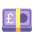 Pound Banknote Flat Emoji from Fluent Emoji Flat Set