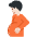 Pregnant Person Light Skin Tone Emoji from Twemoji Set