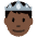 Prince Dark Skin Tone Emoji from Twemoji Set