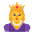 Princess Flat Default Emoji from Fluent Emoji Flat Set