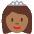 Princess Medium Dark Skin Tone Emoji from Twemoji Set