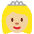Princess Medium Light Skin Tone Emoji from Twemoji Set