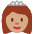 Princess Medium Skin Tone Emoji from Twemoji Set