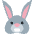 Rabbit Face Emoji from Twemoji Set