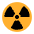 Radioactive Flat Emoji from Fluent Emoji Flat Set