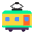 Railway Car Flat Emoji from Fluent Emoji Flat Set
