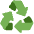 Recycling Symbol Emoji from Twemoji Set