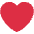 Red Heart Emoji from Twemoji Set