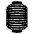 Red Paper Lantern Emoji from EmojiTwo Black Set