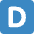 Regional Indicator D Emoji from Twemoji Set