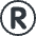 Registered Trademark Icon Emoji from Twemoji Set