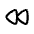 Rewind Icon from Mynaui Line Set