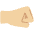 Right Facing Fist Medium Light Skin Tone Emoji from Twemoji Set