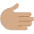 Rightwards Hand Medium Skin Tone Emoji from Twemoji Set