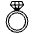 Ring Emoji from EmojiTwo Black Set