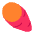 Roasted Sweet Potato Flat Emoji from Fluent Emoji Flat Set