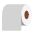 Roll Of Paper Flat Emoji from Fluent Emoji Flat Set