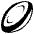 Rugby Football Emoji from EmojiTwo Black Set