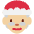 Santa Face Emoji Emoji from Twemoji Set