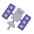 Satellite Flat Emoji from Fluent Emoji Flat Set