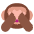 See No Evil Monkey Flat Emoji from Fluent Emoji Flat Set