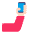 Selfie Flat Light Emoji from Fluent Emoji Flat Set