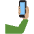 Selfie Medium Skin Tone Emoji from Twemoji Set