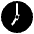 Seven O’clock Emoji from EmojiTwo Black Set