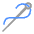 Sewing Needle Flat Emoji from Fluent Emoji Flat Set