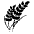 Sheaf Of Rice Emoji from EmojiTwo Black Set
