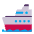 Ship Flat Emoji from Fluent Emoji Flat Set