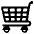 Shopping Cart Emoji from EmojiTwo Black Set