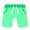 Shorts Flat Emoji from Fluent Emoji Flat Set