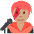 Singer Medium Skin Tone Emoji from Twemoji Set