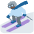 Ski Racer Emoji from Twemoji Set