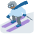 Skiing Adventure Emoji from Twemoji Set